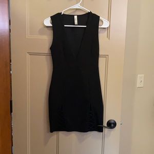 Black going out dress